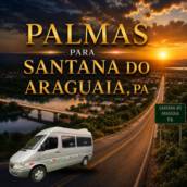 Serviços de Transporte com Vans de Palmas para Santana do Araguaia, PA
