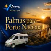 Serviços de Transporte com Vans de Palmas para Porto Nacional, TO
