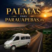 Serviços de Transporte com Vans de Palmas para Parauapebas, PA