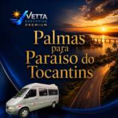 Serviços de Transporte com Vans de Palmas para Paraíso do Tocantins, TO