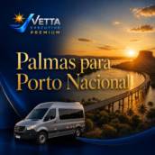 Serviços de Transporte com Vans de Palmas para Porto Nacional, TO