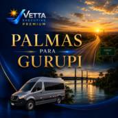 Serviços de Transporte com Vans de Palmas para Gurupi, TO