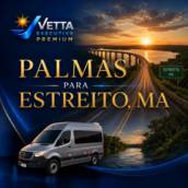 Serviços de Transporte com Vans de Palmas para Estreito, MA