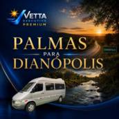 Serviços de Transporte com Vans de Palmas para Dianópolis, TO
