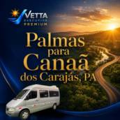 Serviços de Transporte com Vans de Palmas para Canaã dos Carajás, PA