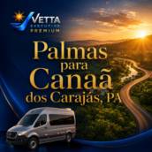 Serviços de Transporte com Vans de Palmas para Canaã dos Carajás, PA