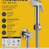 Ducha Higiênica Metálica: Elegância, Resistência e Praticidade