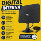 Antena Digital Interna: Sinal Estável e Qualidade de Imagem em Alta Definição