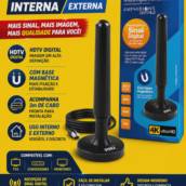 Antena Digital Interna e Externa: Mais Sinal, Mais Qualidade de Imagem em Qualquer Ambiente