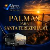 Serviços de Transporte com Ônibus de Palmas para Santa Terezinha, MT