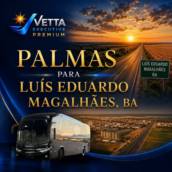 Serviços de Transporte com Ônibus de Palmas para Luís Eduardo Magalhães, BA