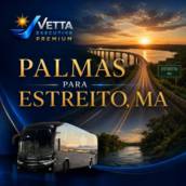 Serviços de Transporte com Ônibus de Palmas para Estreito, MA