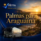 Serviços de Transporte com Ônibus de Palmas para Araguaína, TO