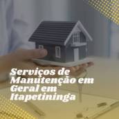 Serviços de Manutenção em Geral em Itapetininga 