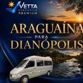 Serviços de Transporte com Vans de Araguaína para Dianópolis, TO