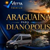 Serviços de Transporte com Vans de Araguaína para Dianópolis, TO