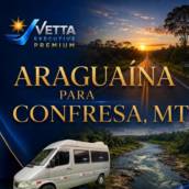 Serviços de Transporte com Vans de Araguaína para Confresa, MT