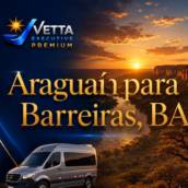 Serviços de Transporte com Vans de Araguaína para Barreiras, BA