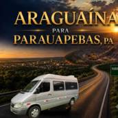 Serviços de Transporte com Vans de Araguaína para Parauapebas, PA