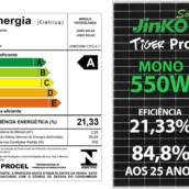 PAINEL SOLAR FOTOVOLTAICO JINKO 550w