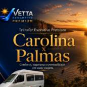 Carolina x Palmas: Viagem com conforto e exclusividade
