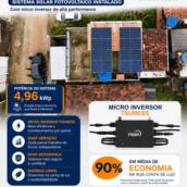 Instalação de Sistema Solar Fotovoltaico