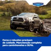 Manutenção de Caminhonetes e SUV em São Manuel, SP por Bosch Car Service - Oficina Consorte