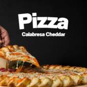 Pizza de Calabresa Cheddar em Itapetininga 