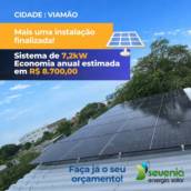 Instalação de Energia Solar Realizada em Viamão