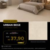 Porcelanato Urban Bege Acetinado 72x72