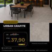 Porcelanato Urban Grafite: modernidade e resistência