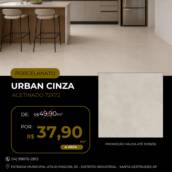 Porcelanato Urban Cinza 72x72: elegância e modernidade