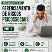 Treinamento de Gerenciamento de Riscos Psicossociais – NR-1