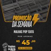 Malha POP 15x15 em Ninho Verde II Eco Residence
