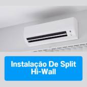 Instalação de Split Hi-Wall em Itapetininga, SP e região