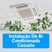 Instalação de ar-condicionado cassete em Itapetininga, SP e região
