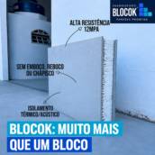 Bloco Cimentício Blocok o Original – Alta Resistência Estrutural  em Pardinho