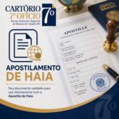 Apostilamento de Haia em Cuiabá: documentos para o exterior