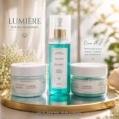 Kit de Autocuidado Lumière com Body Splash, Manteiga Corporal e Body Scrub