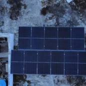 Sistema de energia solar com 11 módulos em Recife