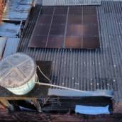 Energia solar com 8 módulos em Abreu e Lima