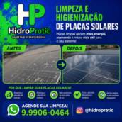 Limpeza e Higienização de Placas Solares