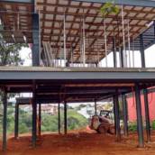 Estruturas metálicas - solidez e modernidade - região do Rio Comprido, no Rio de Janeiro 