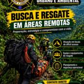 Treinamento de Busca e Resgate em Áreas Remotas em Queimados