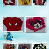 BLUSA DE PERSONAGEM INFANTIL 