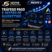 Pacote 2 – Tráfego Pago e Gestão de Marketing