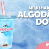 Milk Shake de Algodão Doce