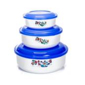 Conjunto de Pote 3 Peças Ercaplast 