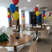 Balões de gás hélio 