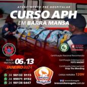 CURSO DE APH - SOCORRISTA em Barra Mansa, RJ por Bravo Mike
